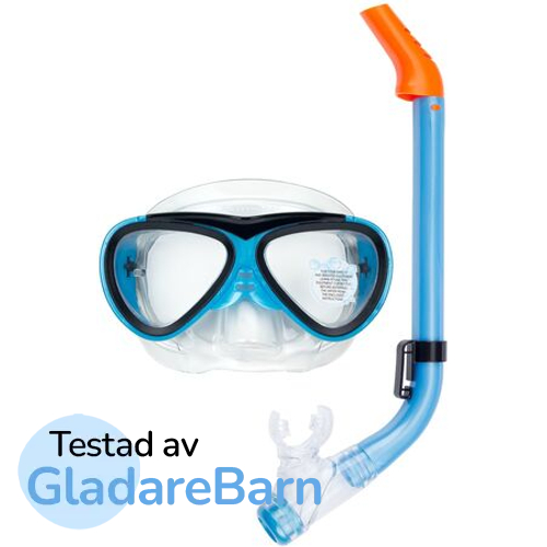 Waimea Dykglasögon Med Snorkel, Blå